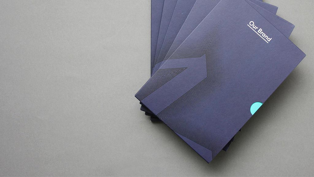 A black box with a blue light.