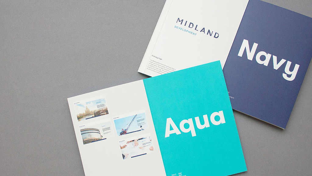 A group of boxes on a table.