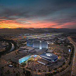 Grand Sierra Resort Reno Arena aerial rendering