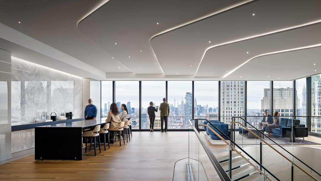 Freshfields New York space with city views