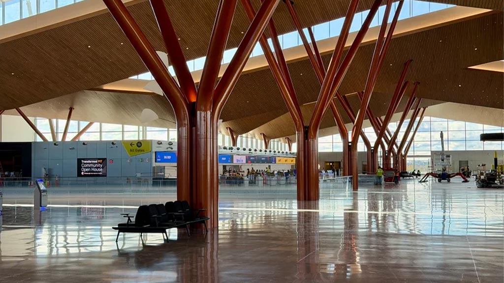Pittsburgh International Airport new terminal, Zach Griff/The Points Guy