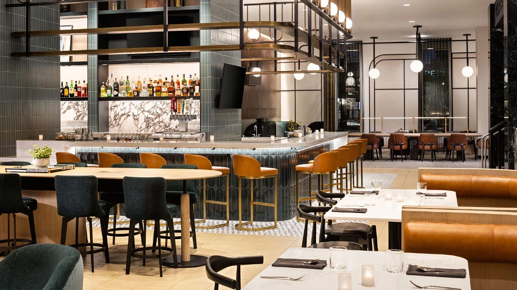 Sheraton Minneapolis Downtown interior. Photo courtesy of Sheraton Minneapolis Downtown Convention Center