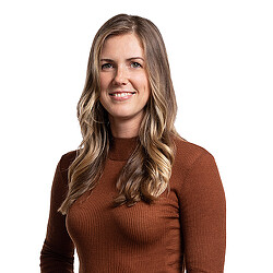 A person with long hair.