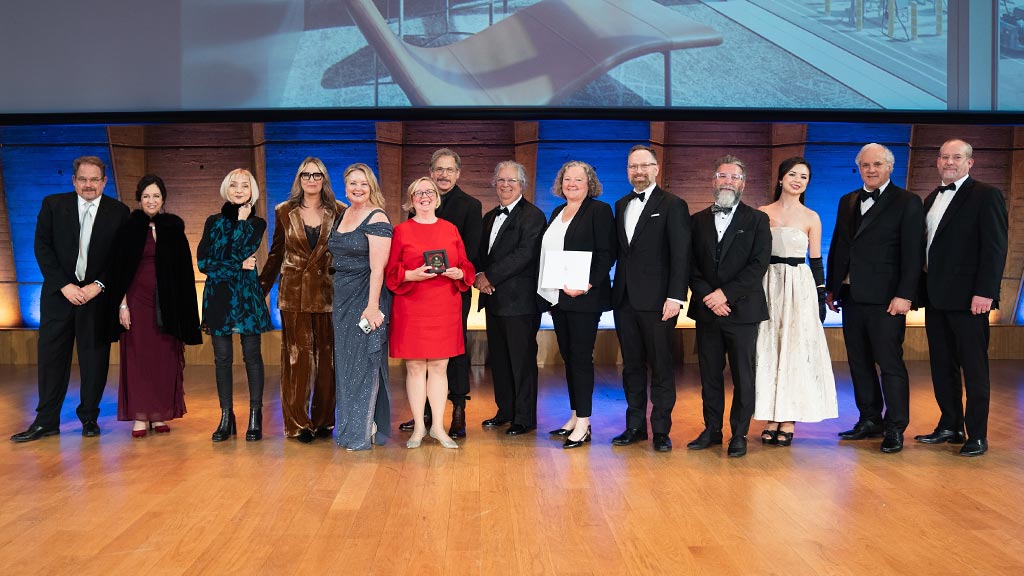 A group of people posing for a photo.