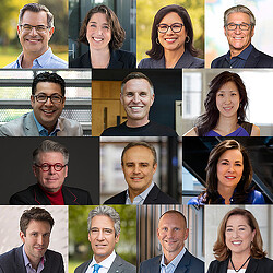 Collage of Gensler's 2026 Board of Directors