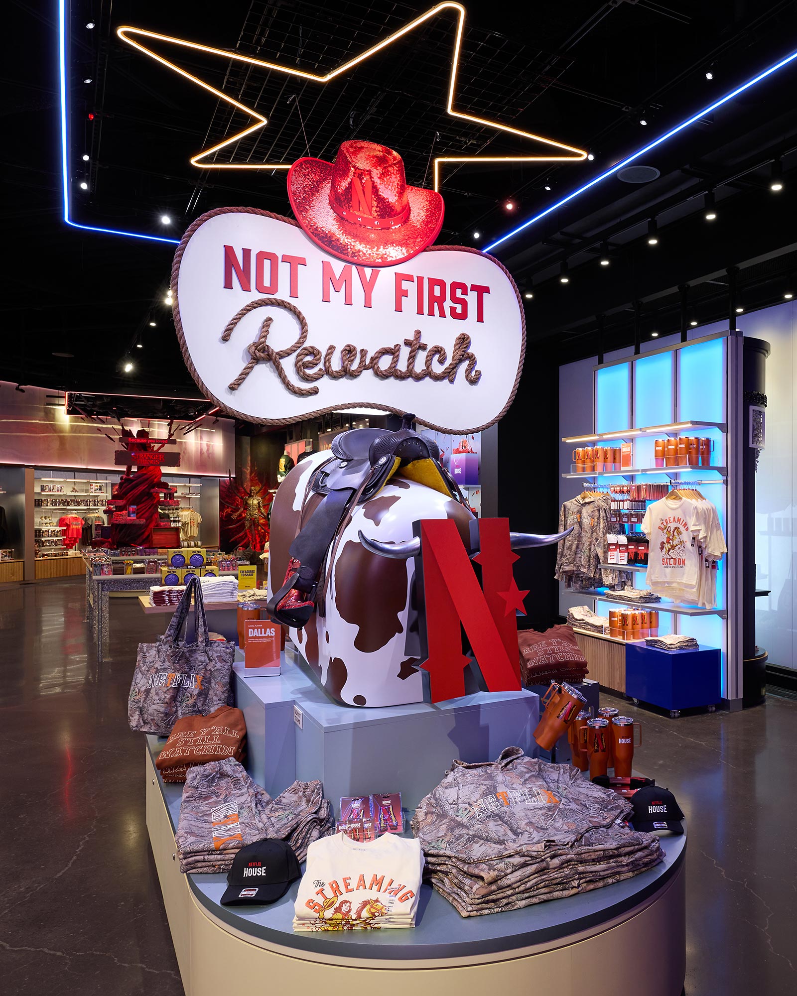 A display of a gingerbread house.