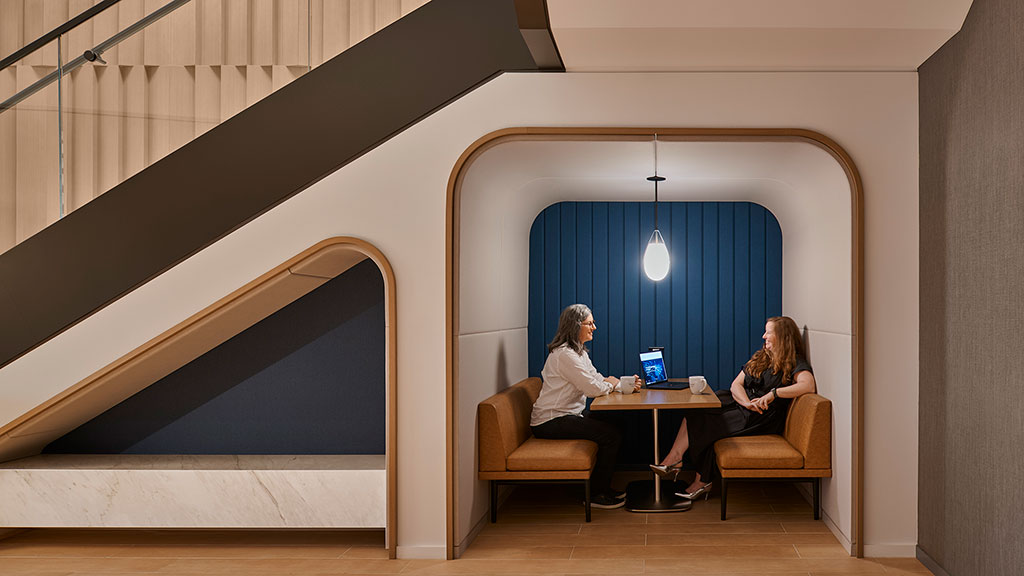 Women sitting at a table.