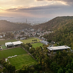 A town in the valley.