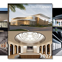 A collage of a building.