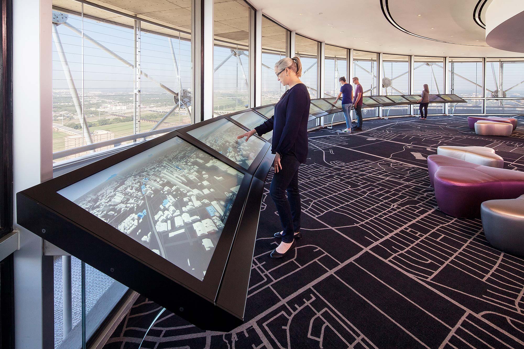 Reunion Tower Observation Deck and Café | Projects | Gensler