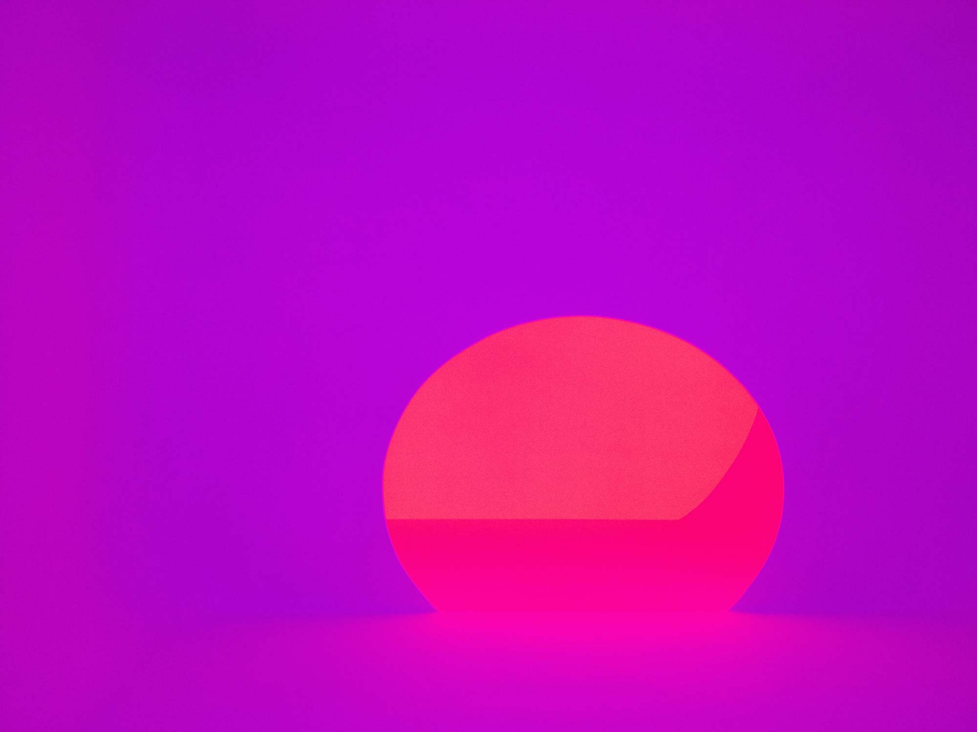 James Turrell’s “Ganzfeld” AKHOB Exhibit Gensler