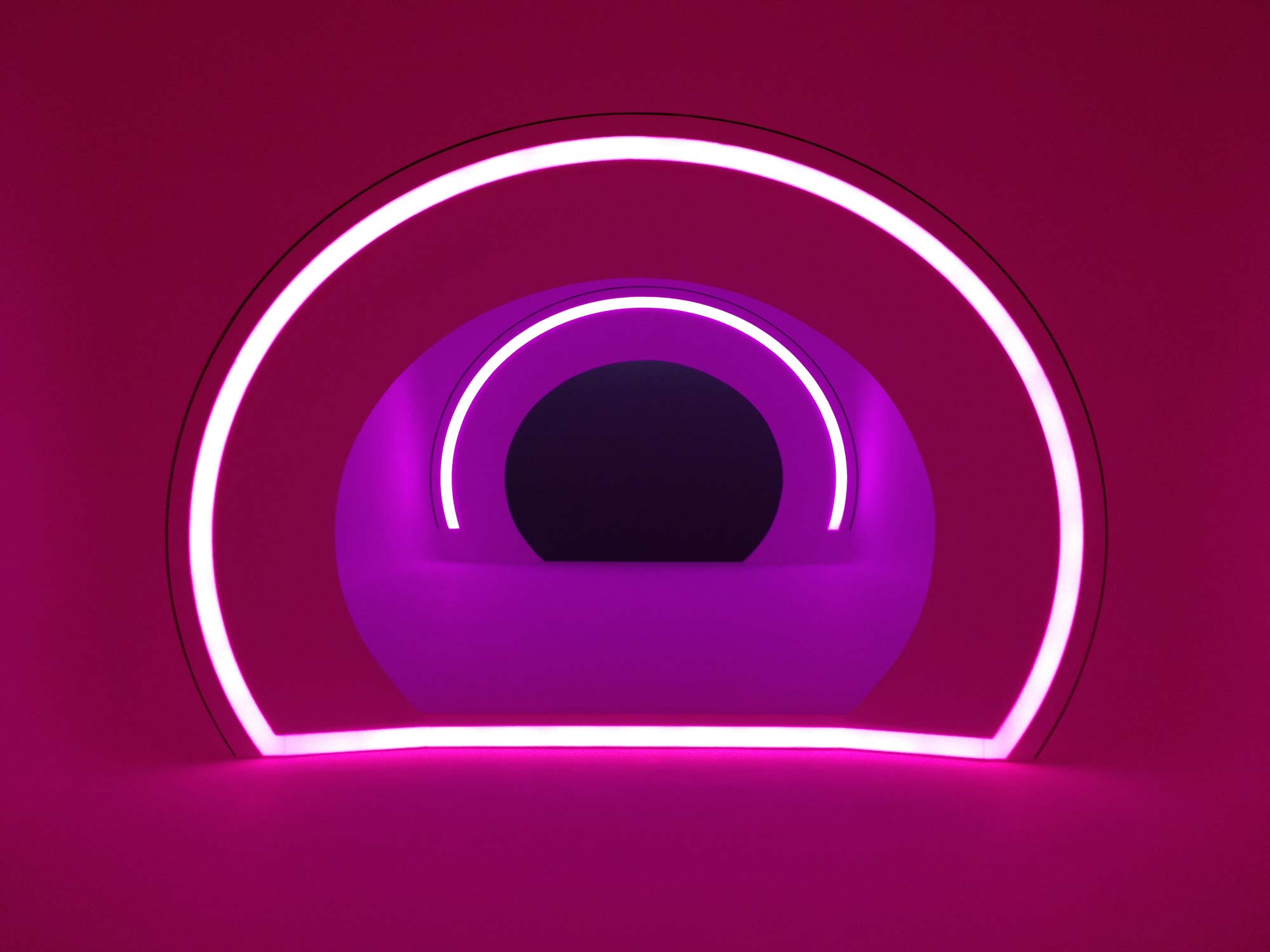 James Turrell’s “Ganzfeld” AKHOB Exhibit Gensler