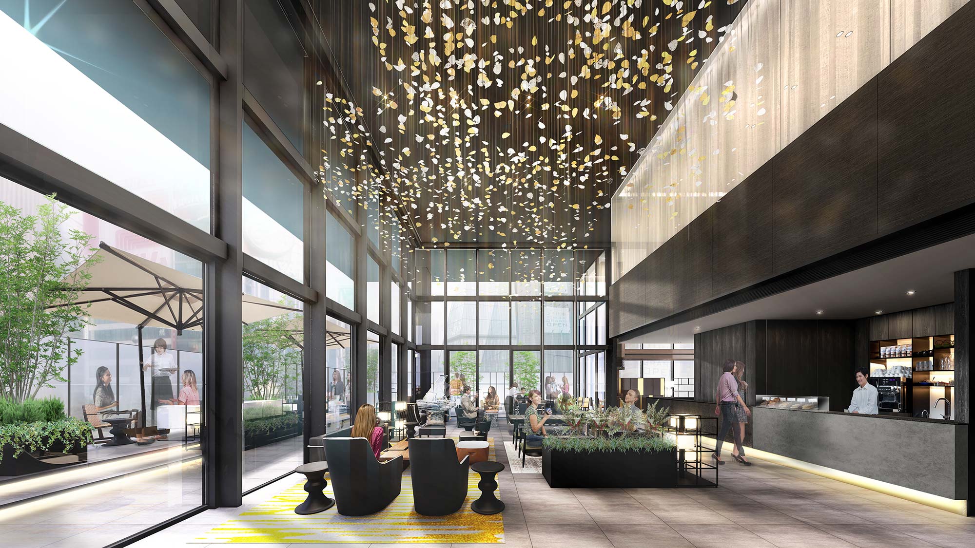 THE GATE HOTEL TOKYO by Hulic Projects Gensler