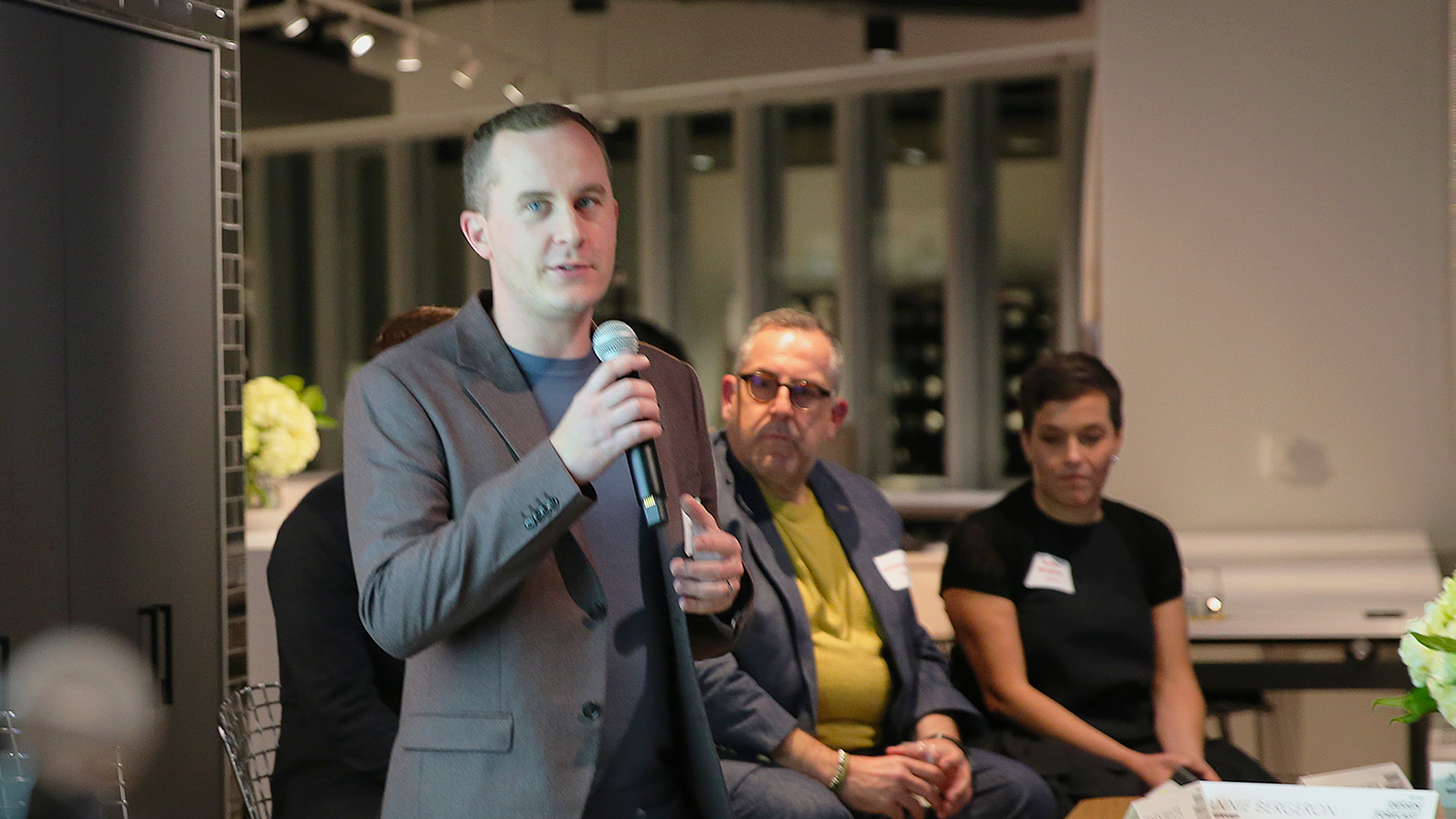 Gensler's Steven Paynter presents at Gensler Toronto's Design Forecast Local event