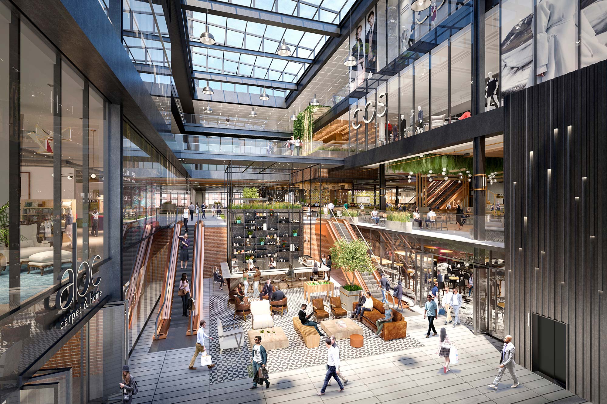 How the shopping centre is transforming