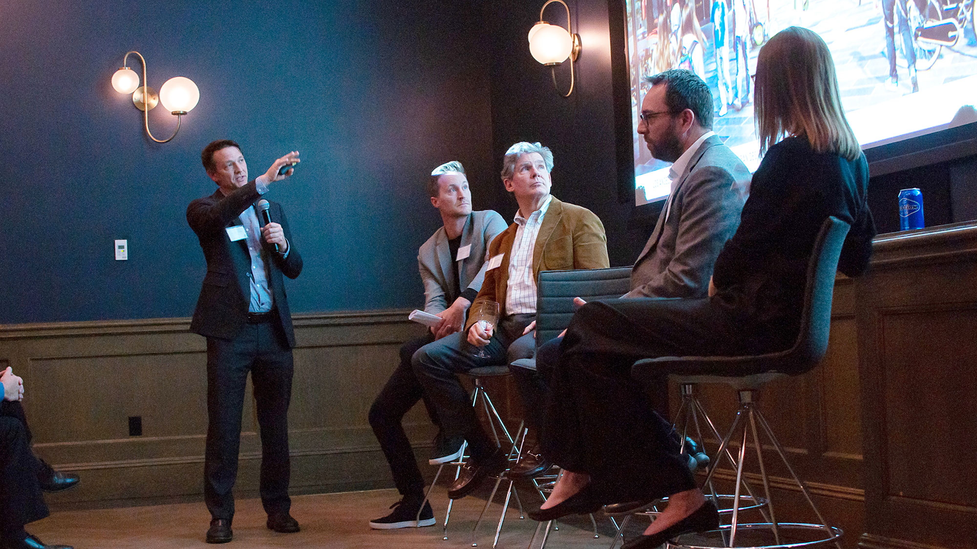 Panelists for Gensler Denver's Design Forecast Local event