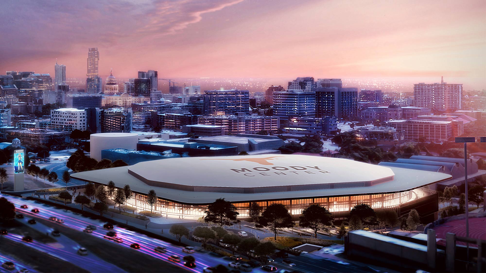 University of Texas at Austin, Moody Center Projects Gensler