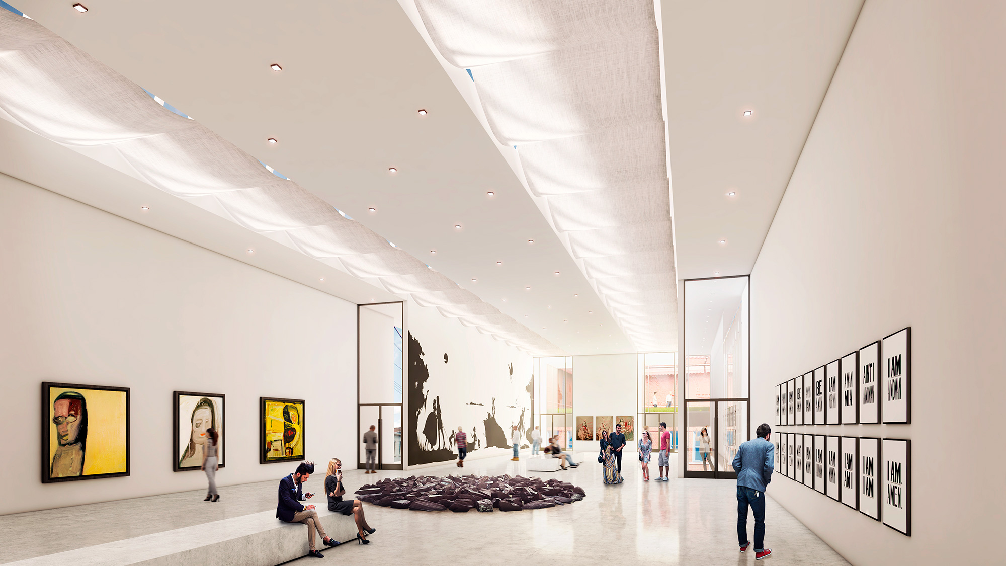 Museum Exhibition Interior