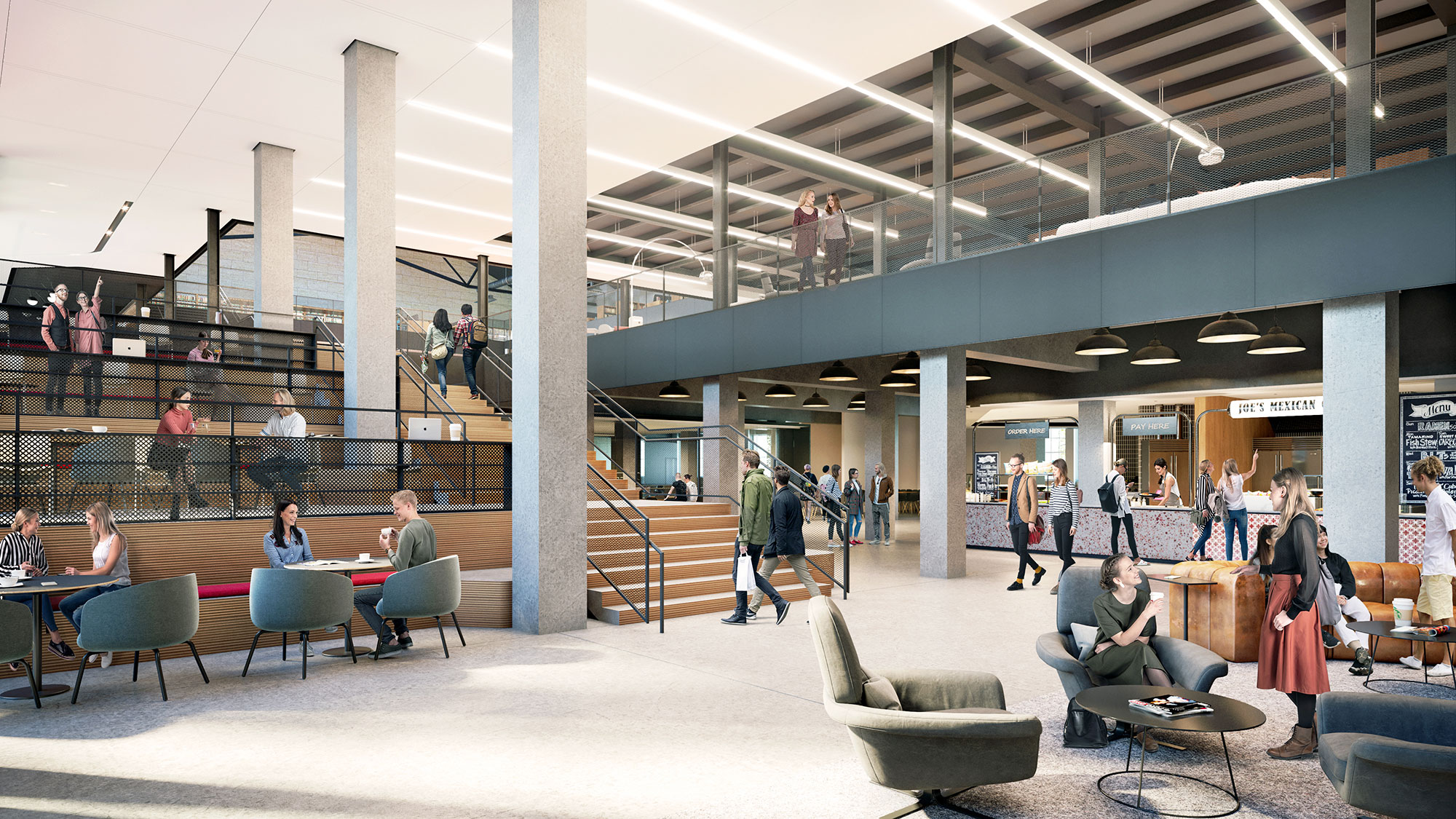 Western Kentucky University Commons at Helm Library Gensler