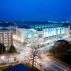 A building with a lot of windows.