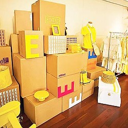 A room full of boxes.