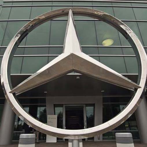 A circular building with a glass roof.