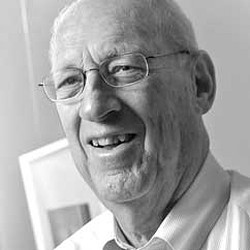 A man wearing glasses.