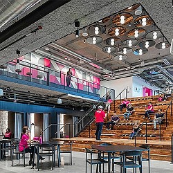 T-Mobile headquarters steps