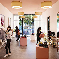 A group of people in a room.