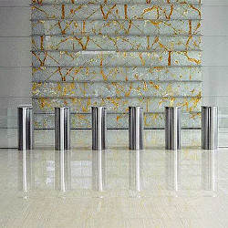 A group of metal bars.