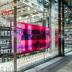 A train on the railway tracks.