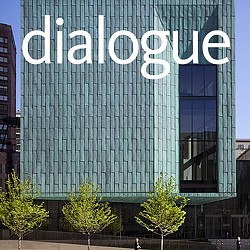 A building with a sign on it.