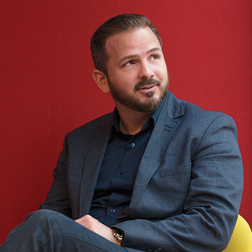 Aaron Birney headshot.