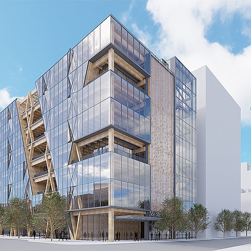 NEXT lab building rendering