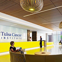 A person sitting in a chair.