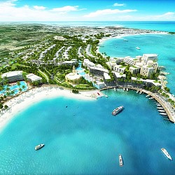 A city on the water.