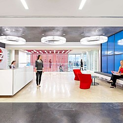 Zimmerman Advertising 2nd floor reception.