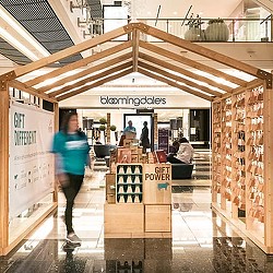 A person standing in a store.