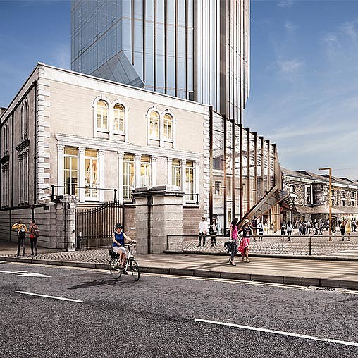 Custom House Quay rendering