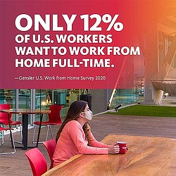 A woman sitting on a red bench.