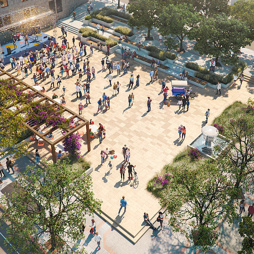 The Mental and Physical Benefits of Our Plazas, Parks, and Sidewalks