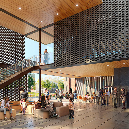 Newark Community Museum of Social Justice lobby rendering
