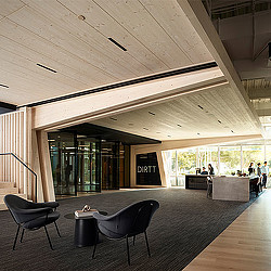 DIRTT Dallas showroom lobby