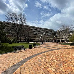 University Hospital Newark campus shot by Darren Tobia