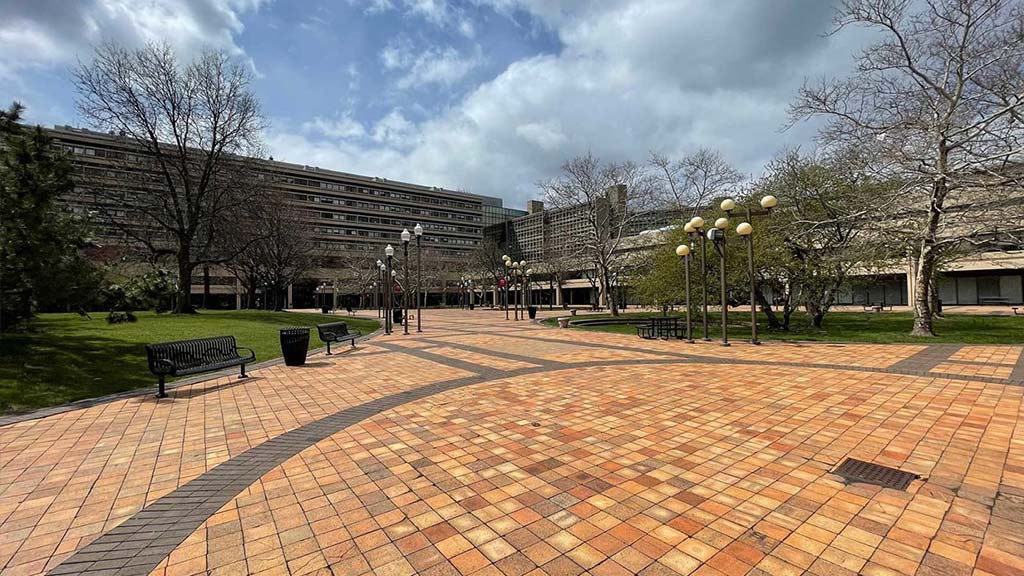 University Hospital Newark campus shot by Darren Tobia