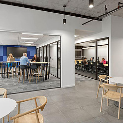 IBM Toronto office shared spaces. Credit Toronto Star