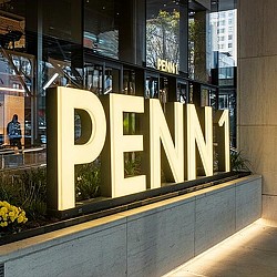 Cisco PENN1 office building sign