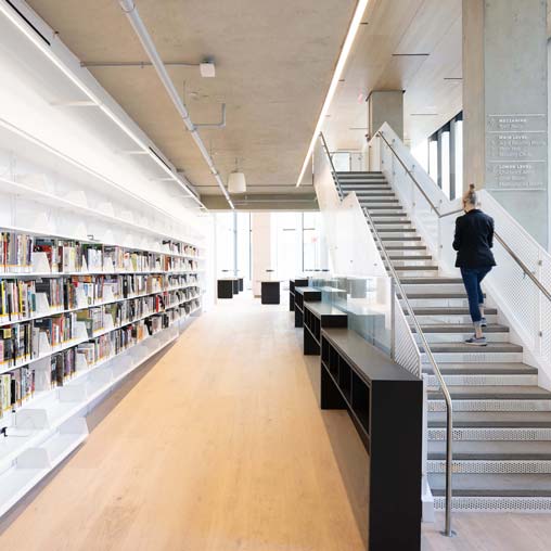 Brooklyn Public Library staircase