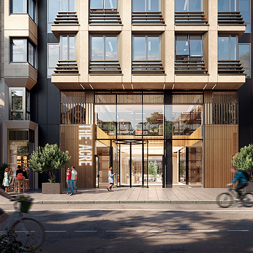 90 Long Acre office building exterior