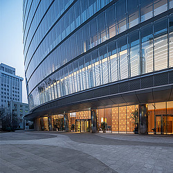 Harbin Bank International Plaza street level exterior